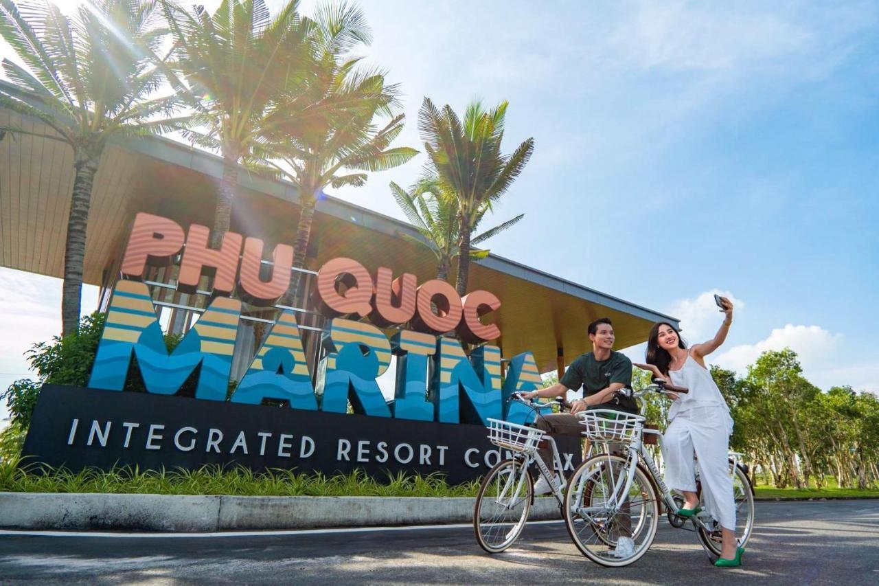 Marina Resort Waterfront Minh Phu Quoc Beach Swimming Pool Eksteriør billede
